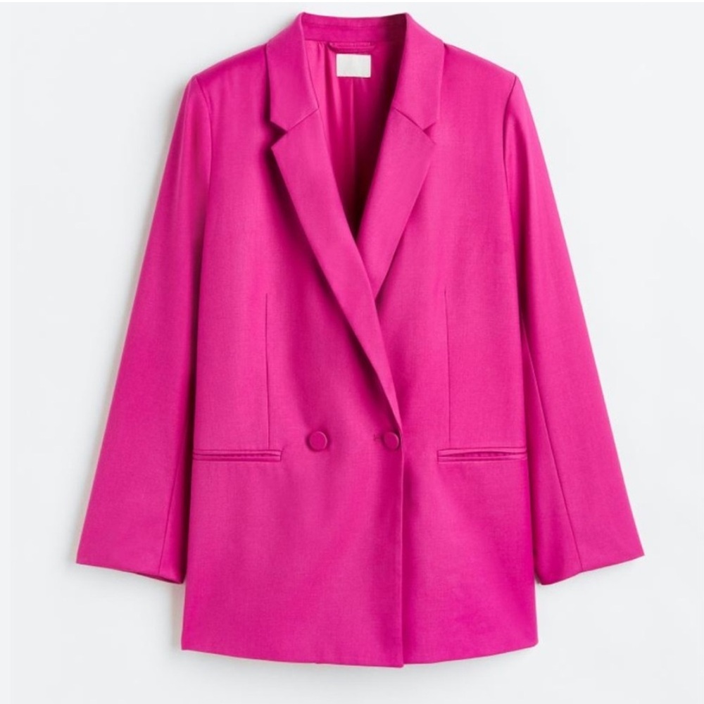 Pink blazer